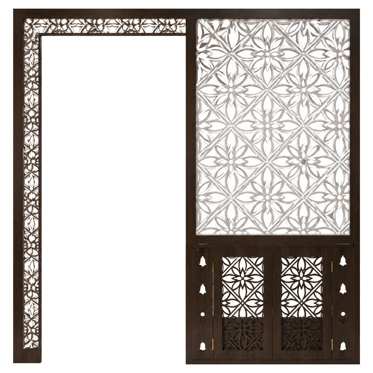 Laser-Cut Privacy Jaali