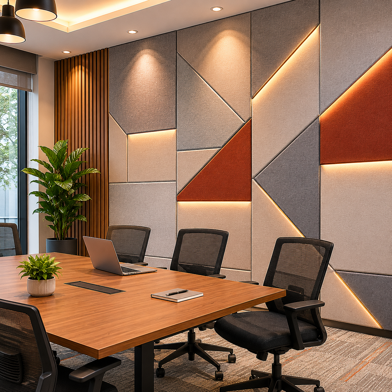 Vertical Slat Wall